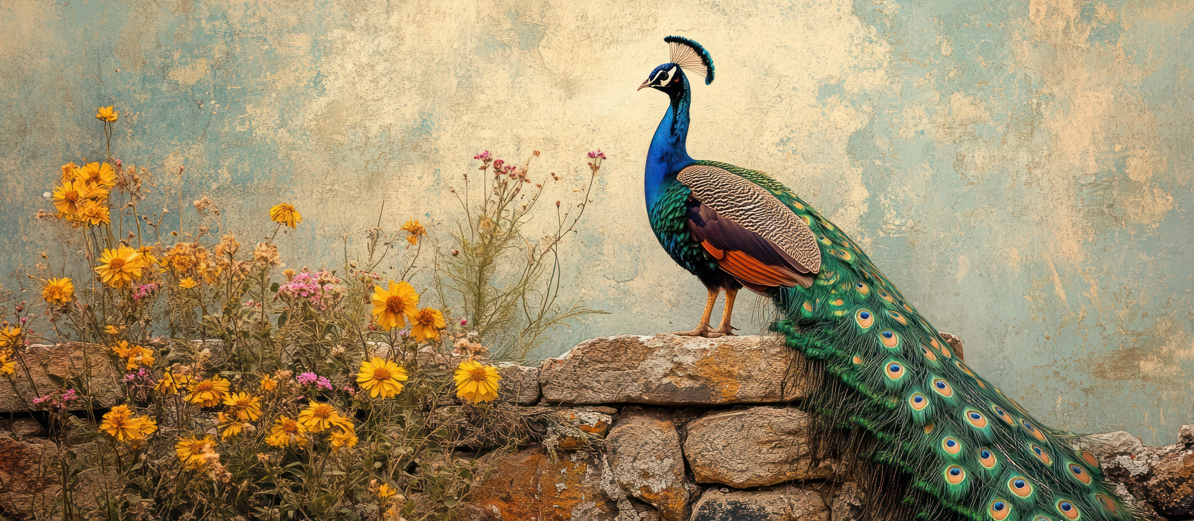 Peacock Wall Art