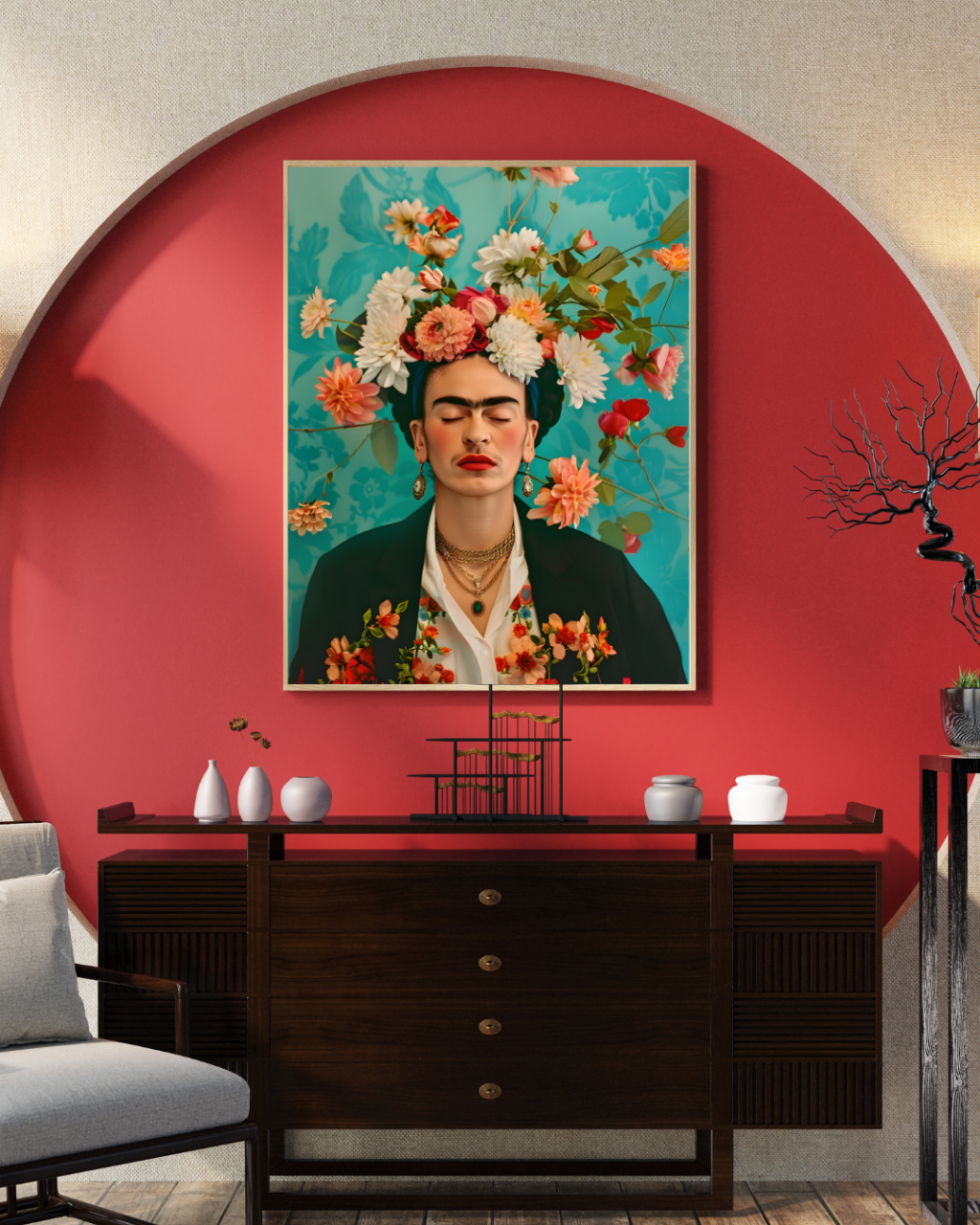 Wander in the Wild – Illustrated Nature Girl Art