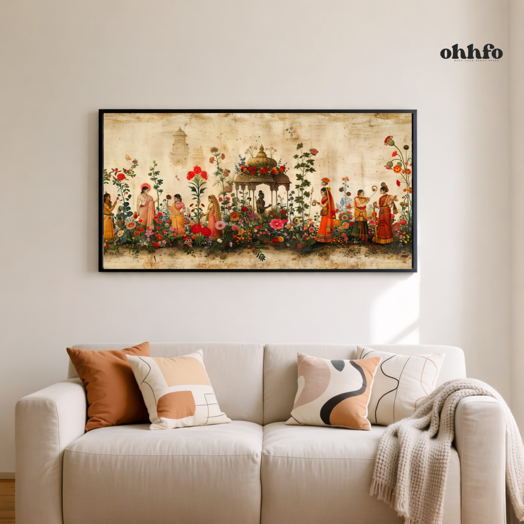 Botanical Indian Heritage Wall Art