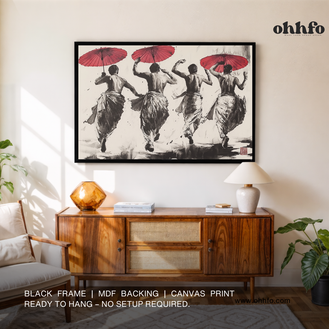 Rhythm of Tradition – Cultural Dance Canvas Wall Art