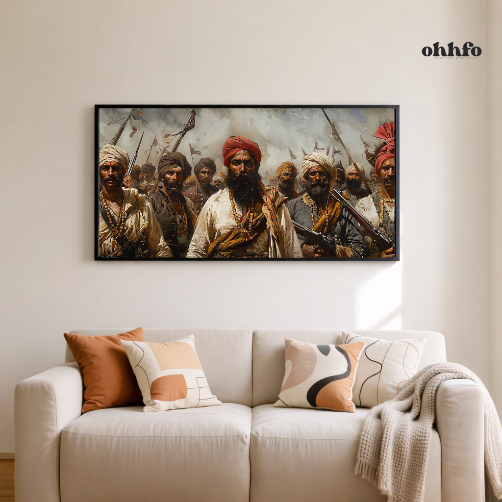 Rise of the Brave – Indian Freedom Fighters Wall Art