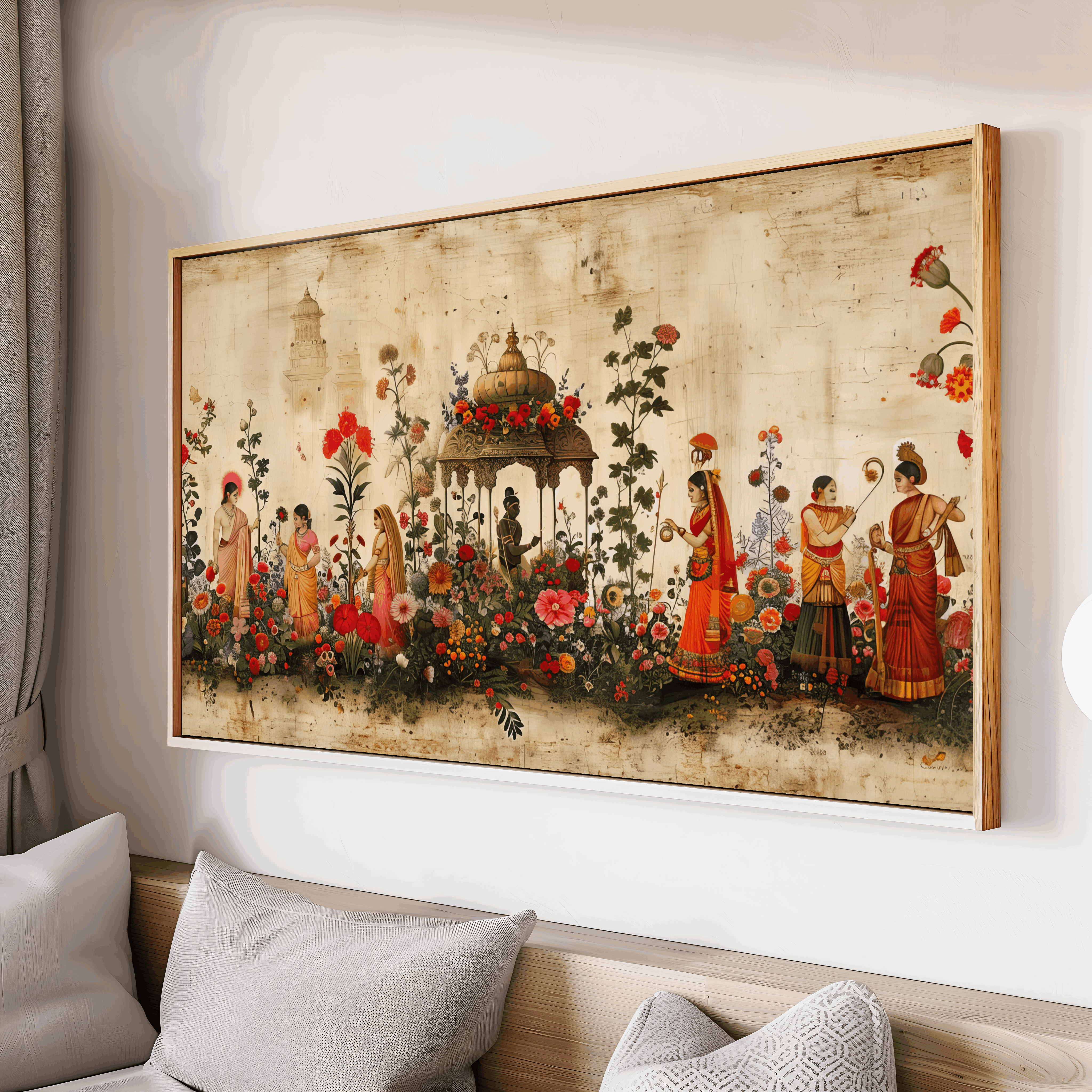 Botanical Indian Heritage Wall Art