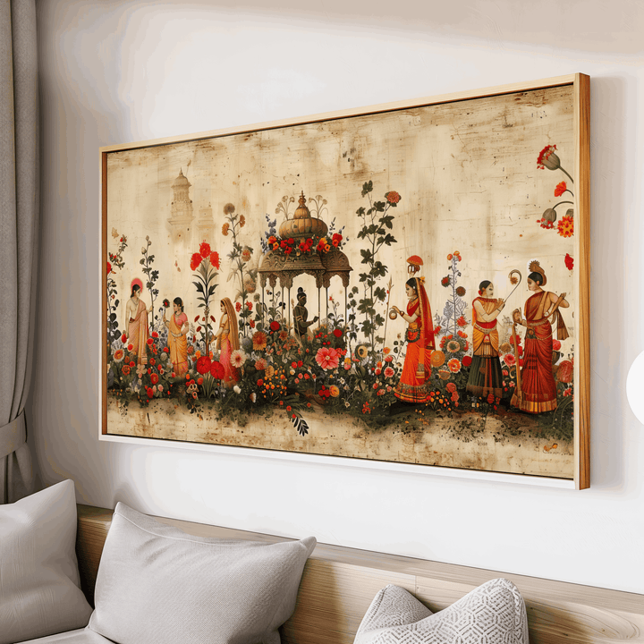 Botanical Indian Heritage Wall Art
