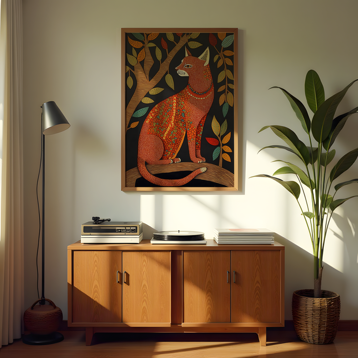 cat-canvas-wall-art-folk-style