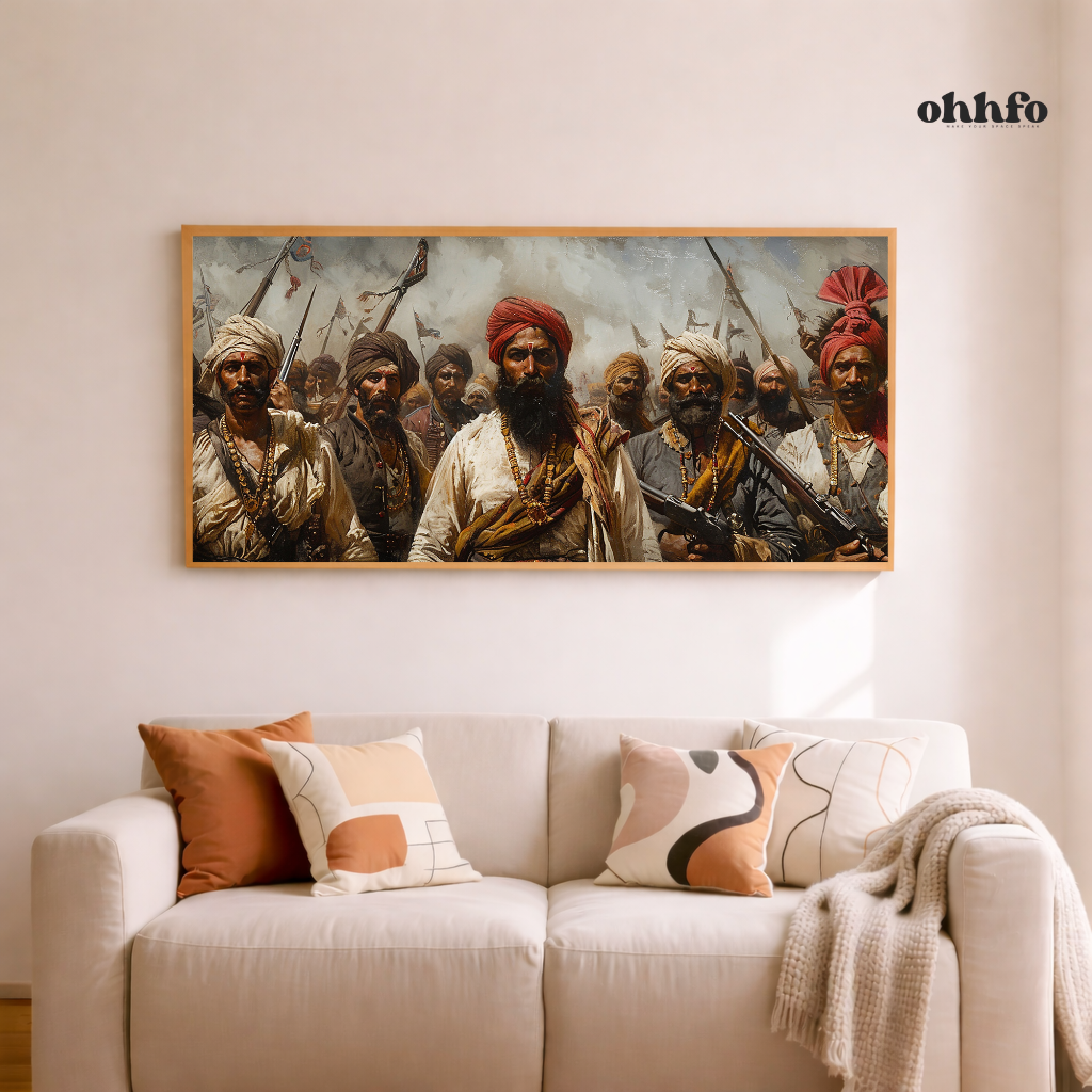 Rise of the Brave – Indian Freedom Fighters Wall Art