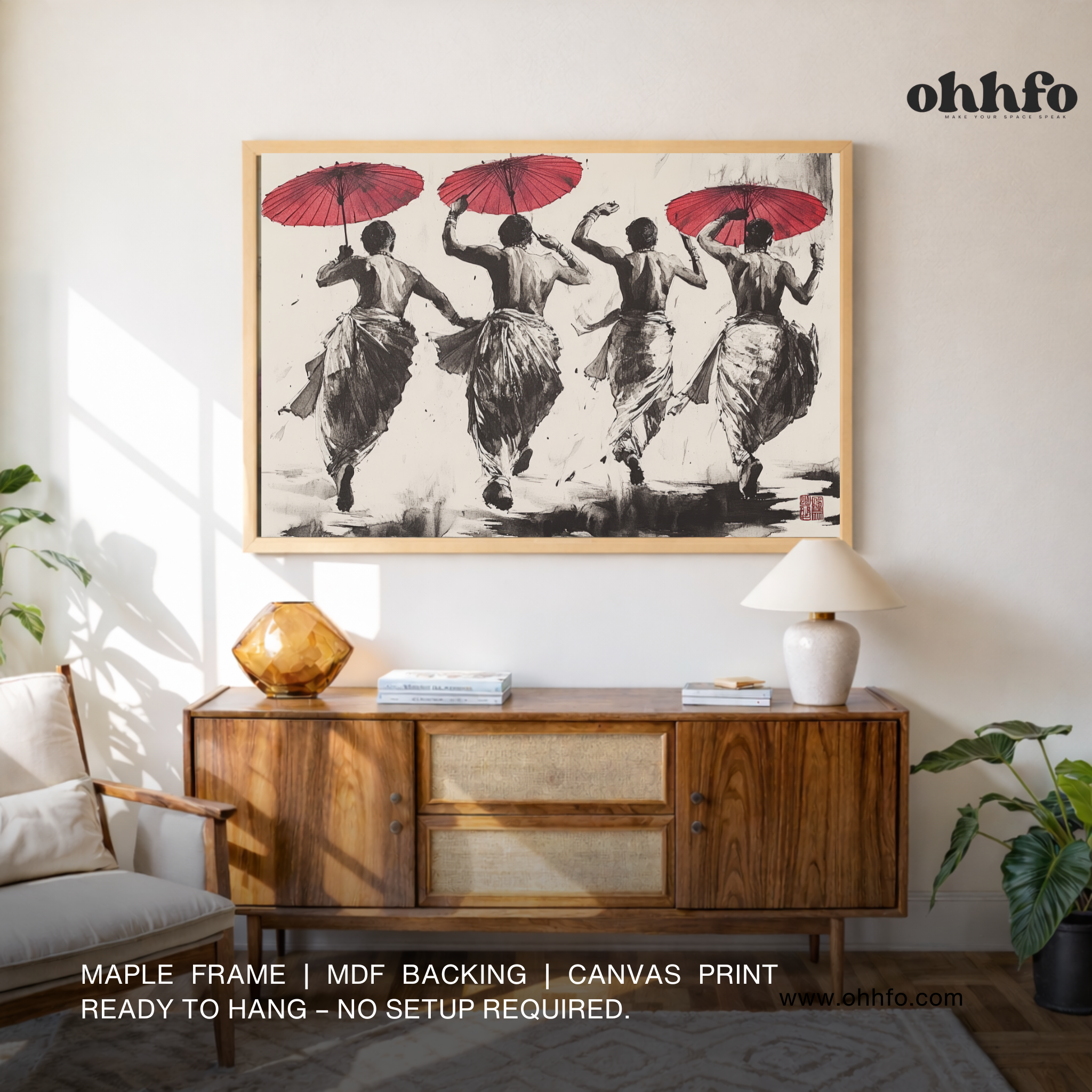 Rhythm of Tradition – Cultural Dance Canvas Wall Art