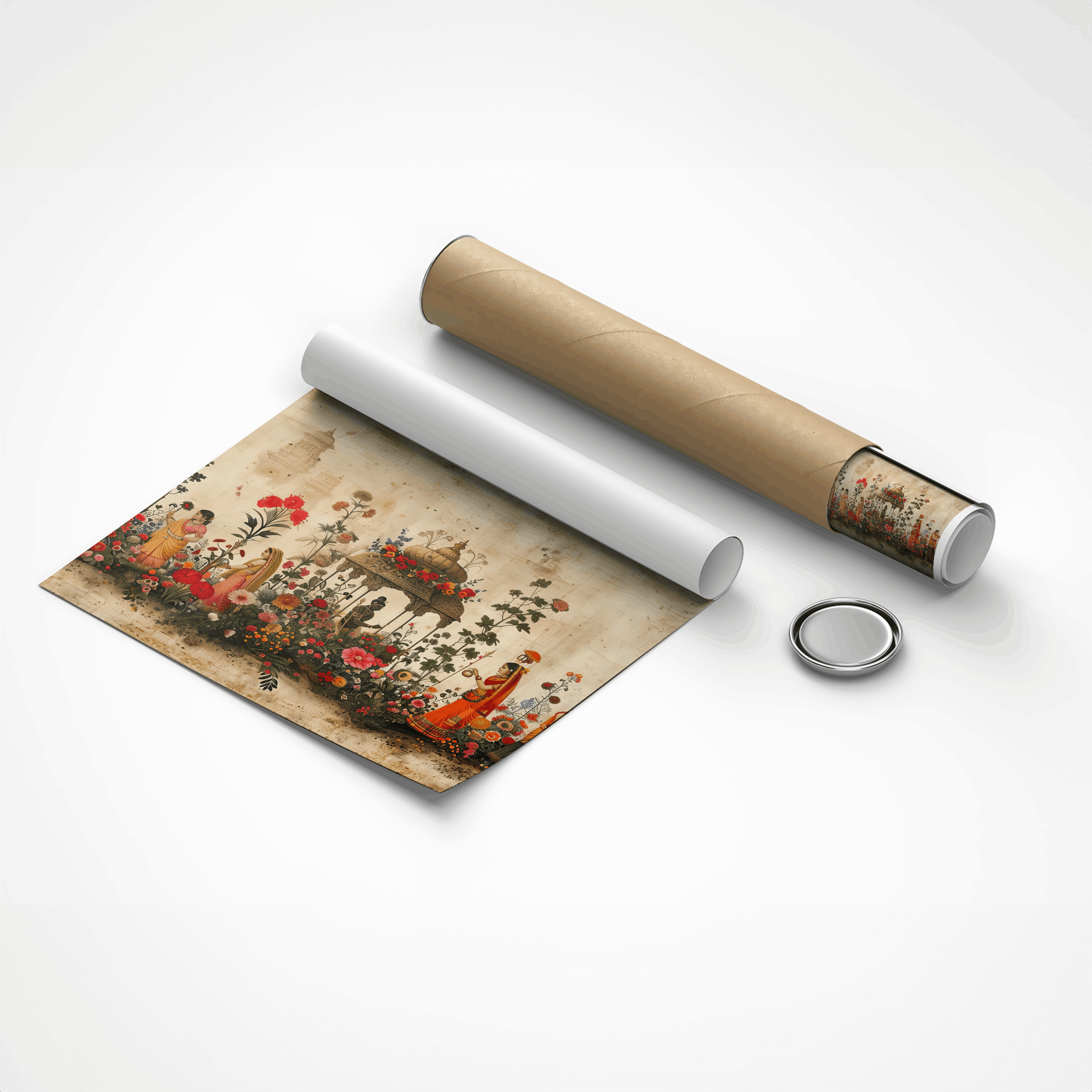 Botanical Indian Heritage Wall Art