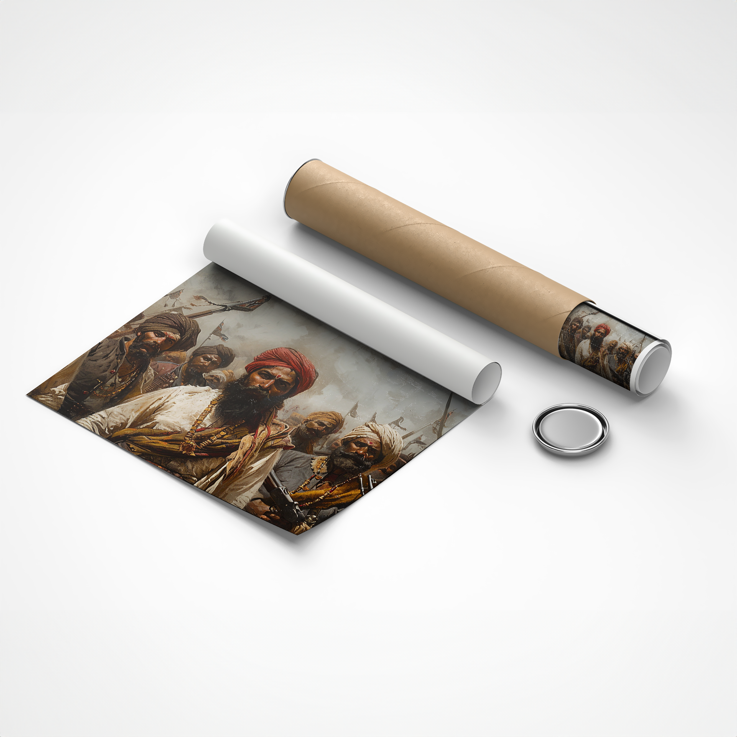 Rise of the Brave – Indian Freedom Fighters Wall Art