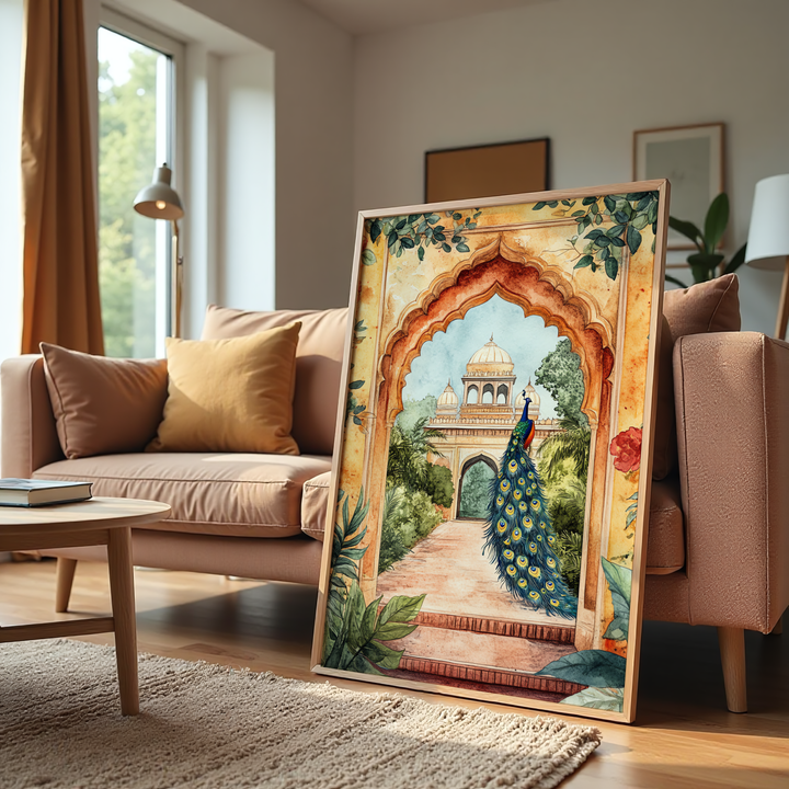 royal-peacock-mughal-palace-canvas-wall-art