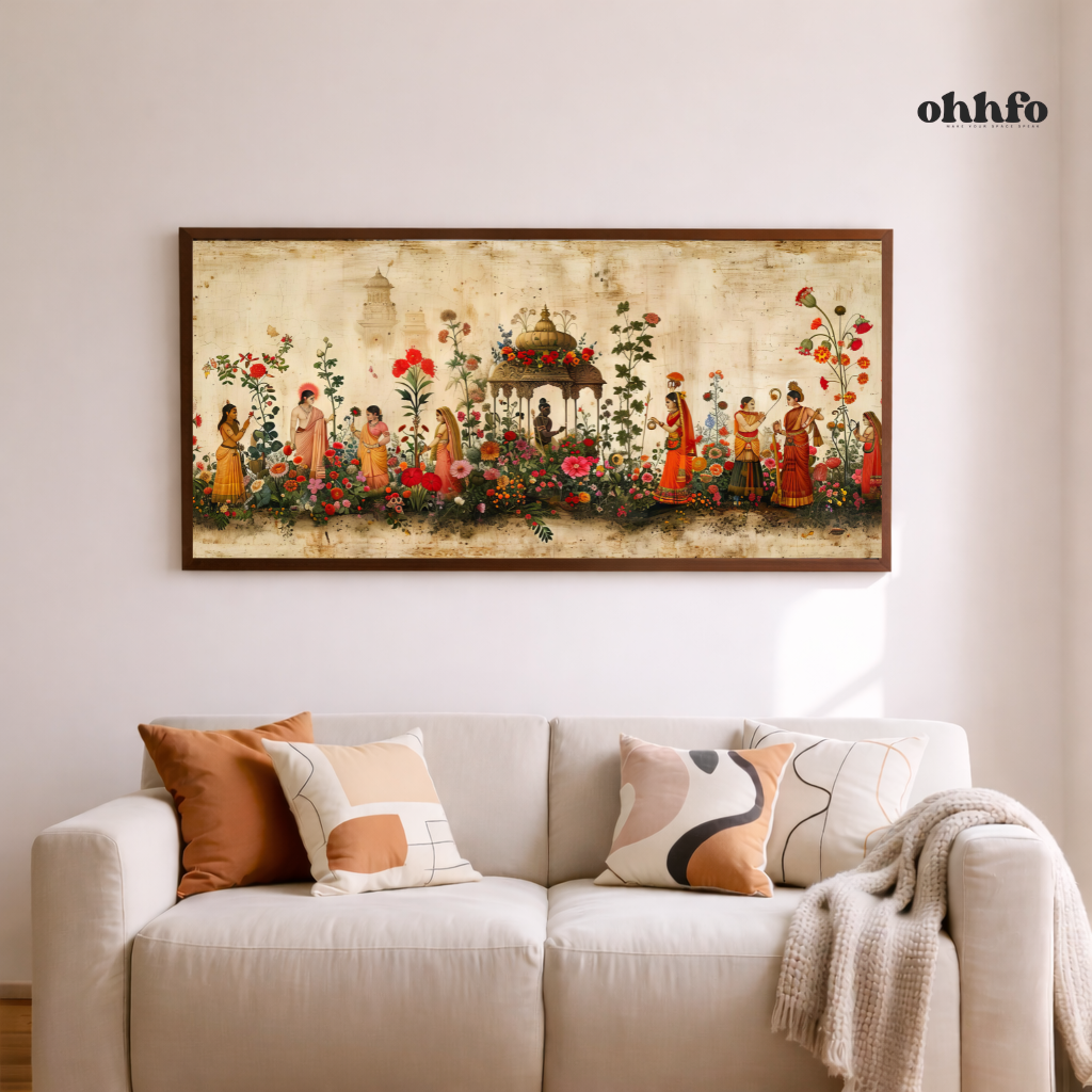 Botanical Indian Heritage Wall Art