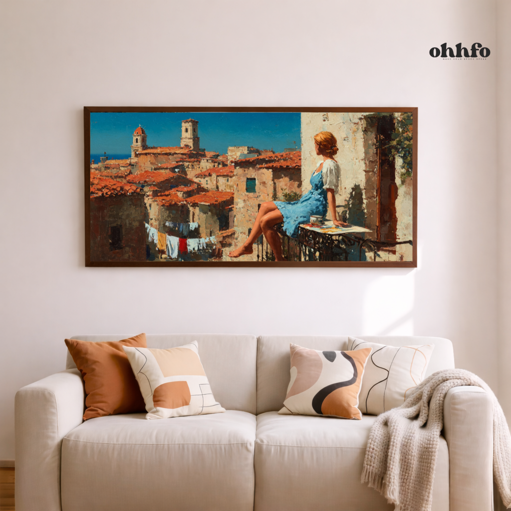 Mediterranean Balcony Wall Art