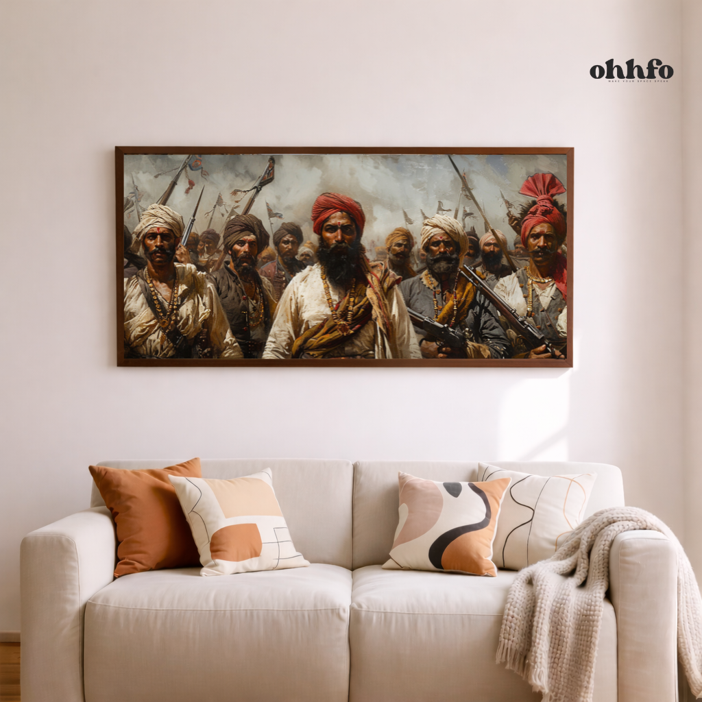 Rise of the Brave – Indian Freedom Fighters Wall Art