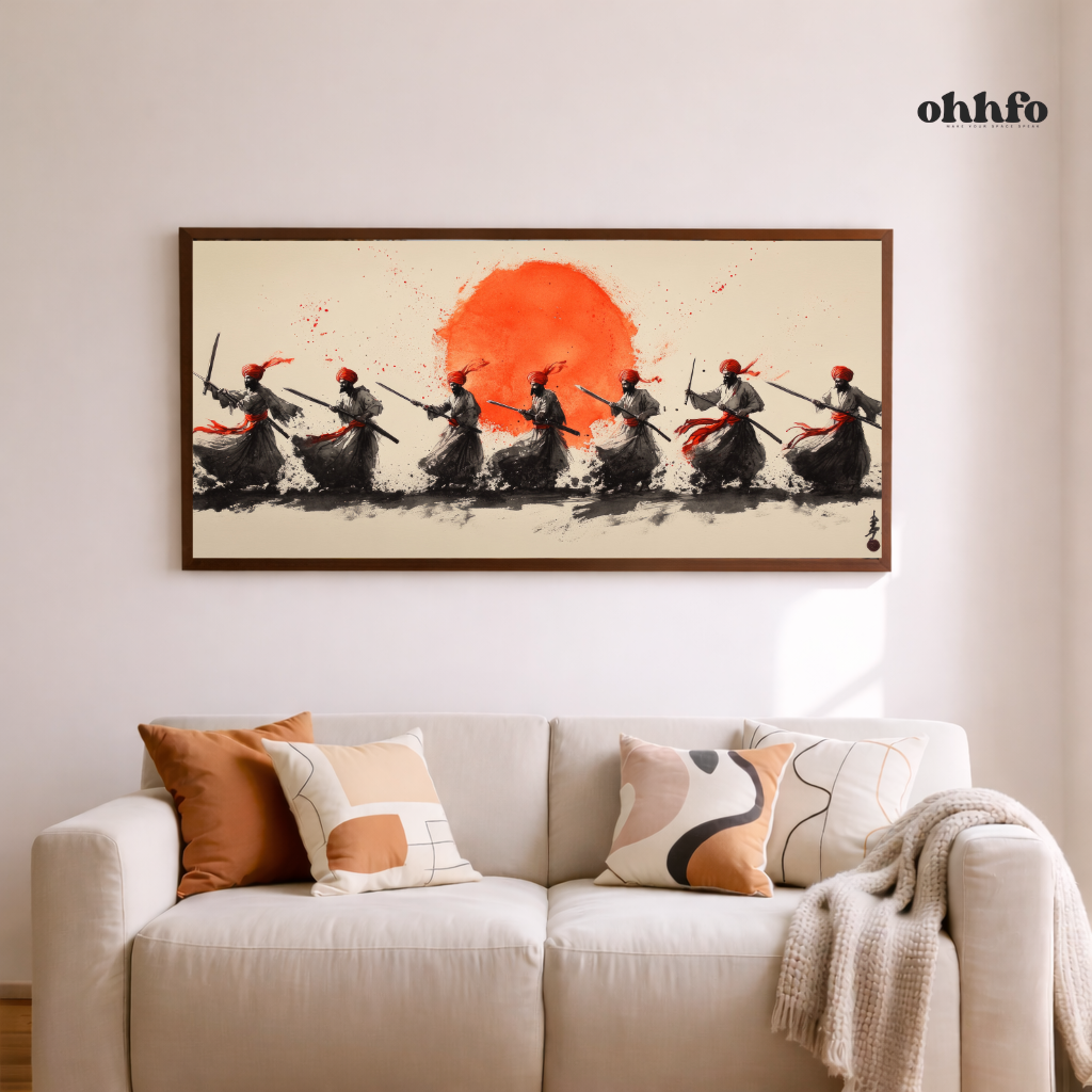 Tranquil Riverside Hut Sunset Wall Art
