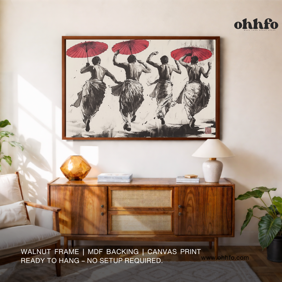 Rhythm of Tradition – Cultural Dance Canvas Wall Art