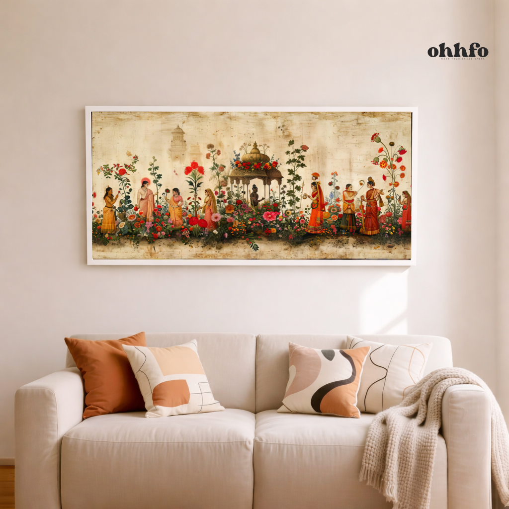 Botanical Indian Heritage Wall Art