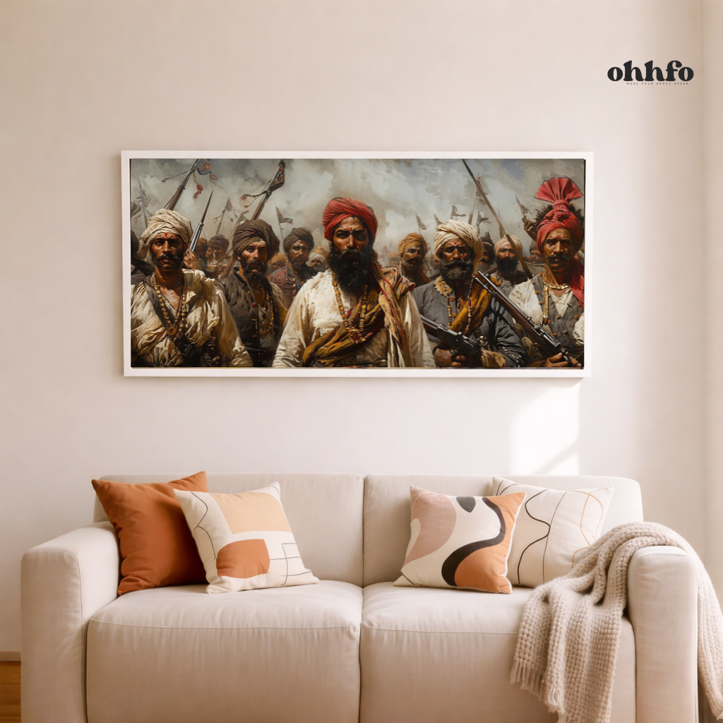 Rise of the Brave – Indian Freedom Fighters Wall Art