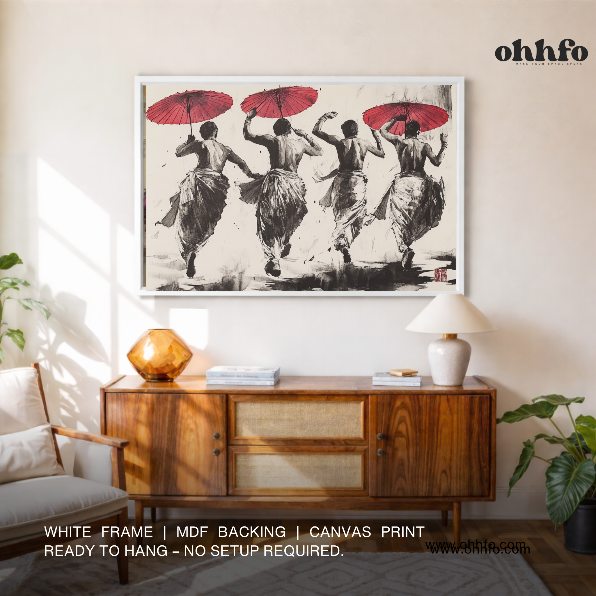 Rhythm of Tradition – Cultural Dance Canvas Wall Art